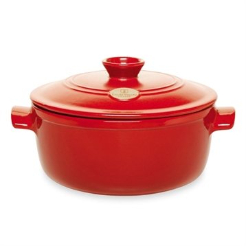 Faitouts, cocottes et marmites : Cocotte Ronde Flame 4 L Rouge
